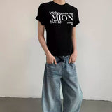 MODEFREAKのコリアンロゴハイネックTシャツ mf3292の画像