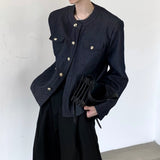 MODEFREAKのヴィンテージネイビーモードジャケット mf3509の画像