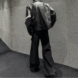 MODEFREAKのフレアダメージデニムパンツ mf2945の画像