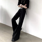 MODEFREAKのプリーツフレアモードスラックス mf3320の画像