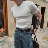 MODEFREAKのコリアンモードシルエットTシャツ mf3434の画像