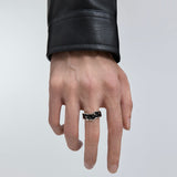 MODEFREAKのアシンメトリーシャインリング mf2756の画像