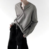 MODEFREAKのヘンリーカラールーズモードカットソー mf3252の画像