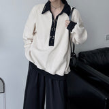 MODEFREAKのバイカラーデザインリブカットソー mf2533の画像9