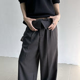 MODEFREAKのハイウエストドレープコリアンスラックス mf3339の画像