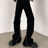 MODEFREAKのスリットジップアップデニムパンツ mf2915の画像