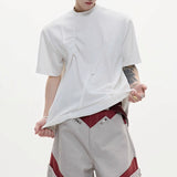 MODEFREAKのアシンメトリープリーツTシャツ mf3380の画像