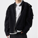 MODEFREAKのデニムモードコリアンジャケット mf3288の画像