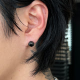 MODEFREAKのラウンドストーンピアス mf2590の画像