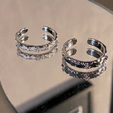 MODEFREAKのモノトーンストーンリング mf2375の画像