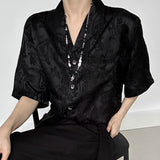 MODEFREAKのエンボスモノトーンクラシカルシャツ mf3382の画像