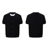 MODEFREAKのレイヤードデザインカーディガントップス mf3376の画像