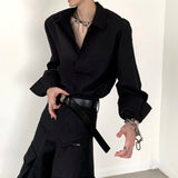 MODEFREAKのモノトーンシンプルシャツ mf2555の画像