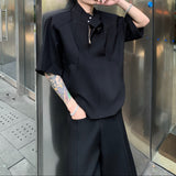 MODEFREAKのハイネックモードジップアップシャツ mf3291の画像