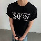 MODEFREAKのコリアンロゴハイネックTシャツ mf3292の画像