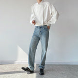 MODEFREAKの【最短即日発送】2wayクラシックデザインモノトーンシャツ mf1873の画像