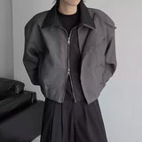 シンメトリージップショートジャケット mf2966