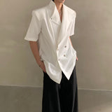 MODEFREAKのアシンメトリー2wayモードジャケット mf3475の画像