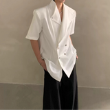 MODEFREAKのアシンメトリー2wayモードジャケット mf3475の画像