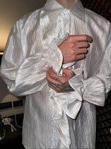 MODEFREAKのニュアンステクスチャールーズシャツ mf3282の画像