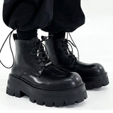 MODEFREAKのレースアップレザーシューズ mf2698の画像