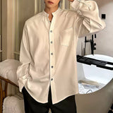 MODEFREAKのハイネックモードコリアンシャツ mf3513の画像