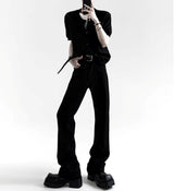 MODEFREAKのレイヤードデザインカーディガントップス mf3376の画像