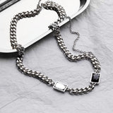 MODEFREAKのバイカラービジューネックレス mf2817の画像