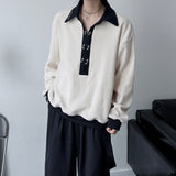 MODEFREAKのバイカラーデザインリブカットソー mf2533の画像5