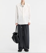 MODEFREAKのタイデザインコリアンシャツ mf3299の画像