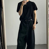 MODEFREAKのVネックスリットシンプルTシャツ mf3371の画像