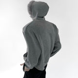 【8.23 신작】실버 스냅 모드 루즈 셔츠 mf2844