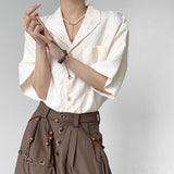 MODEFREAKのエンボスモノトーンクラシカルシャツ mf3382の画像