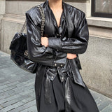 MODEFREAKのルーズタイクラシカルシャツ mf2847の画像