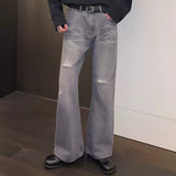 MODEFREAKのウォッシュドダメージデザインデニムパンツ mf3318の画像