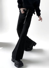 MODEFREAKのラインシルエットモードフレアパンツ mf2976の画像