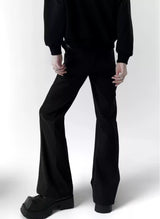 MODEFREAKのラインシルエットモードフレアパンツ mf2976の画像