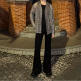 MODEFREAKのスタッズモードフレアデニムパンツ mf3271の画像