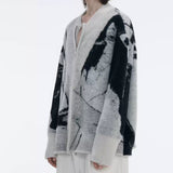 MODEFREAKのジップアップモードニュアンスニット mf3501の画像