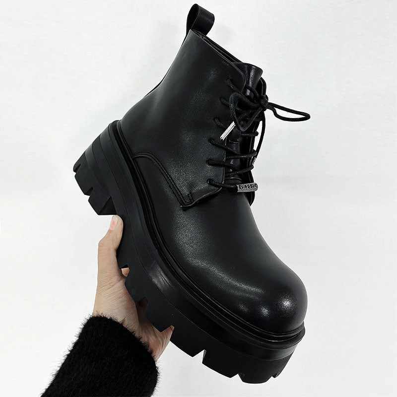 MODEFREAKのレースアップレザーシューズ mf2698の画像