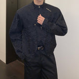 MODEFREAKのエンボスアシンメトリーハイネックシャツ mf2902の画像