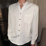 MODEFREAKのハイネックモードコリアンシャツ mf3513の画像