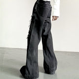 MODEFREAKのモードフリンジフレアデニムパンツ mf3432の画像