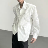 MODEFREAKのモードテクスチャーシャツ mf2867の画像