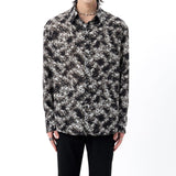 MODEFREAKのヴィンテージフラワーモードシャツ mf3487の画像