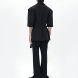 MODEFREAKのウエストベルトサマージャケット mf3346の画像