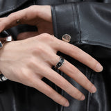 MODEFREAKのアシンメトリーシャインリング mf2756の画像