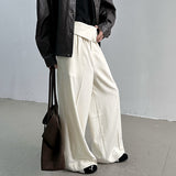 MODEFREAKのハイウエストドレープコリアンスラックス mf3339の画像