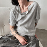 MODEFREAKのニットルーズカットソー mf3236の画像