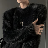 MODEFREAKのミンクタッチラグジュアリーモードニット mf2813の画像